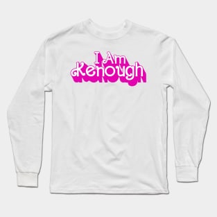 I am Kenough Pink X Long Sleeve T-Shirt